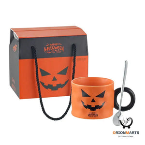 Pumpkin Ceramic Mug Halloween Gift