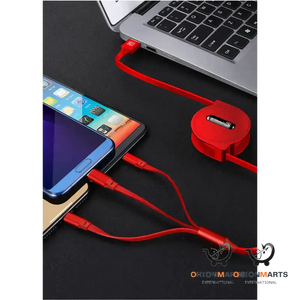 Multi-Head Charging Cable