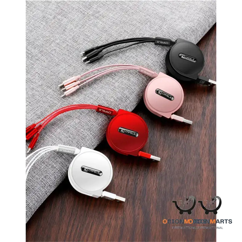 Multi-Head Charging Cable