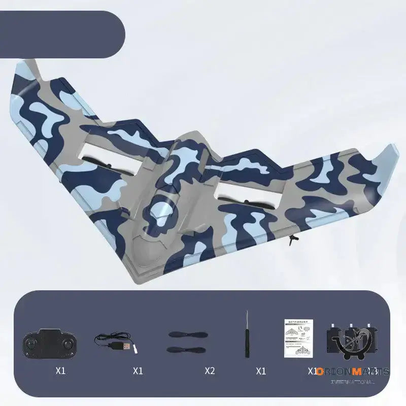 Fixed Wing Glider Fighter Model