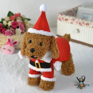 Festive Pet Standing Christmas Decoration Costume