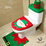 Festive Christmas Toilet Seat Cover