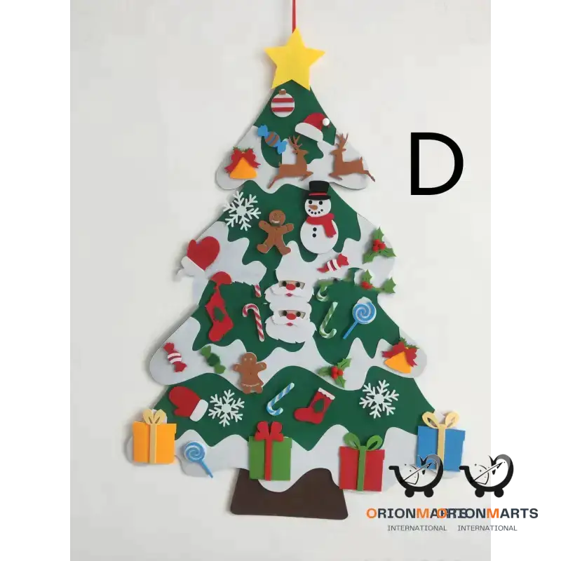Creative DIY Three-dimensional Felt Christmas Tree