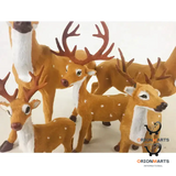 Christmas Deer Simulation Elk Window Layout Decorations