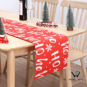 Double Printing Snowman Table Mat for Christmas