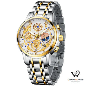 Luxury Sports Chronograph Quartz Men’s Watch