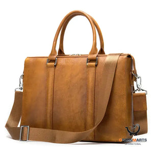 Classic and Stylish Men’s Leather Briefcase