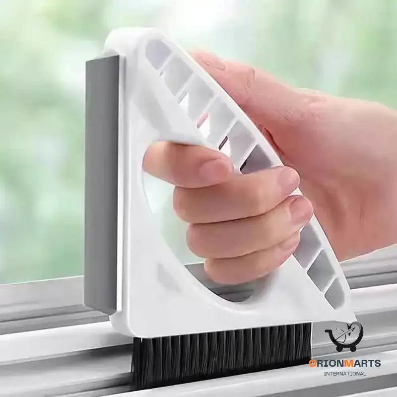 Window Cleaning Brush with Glass Scraper