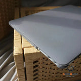 Cobalt Gray Quicksand Protective Laptop Shell
