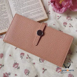 Women’s Lychee Pattern Luxury Leather Wallet with Coin Purse