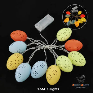 LED Colored Egg Lamp String