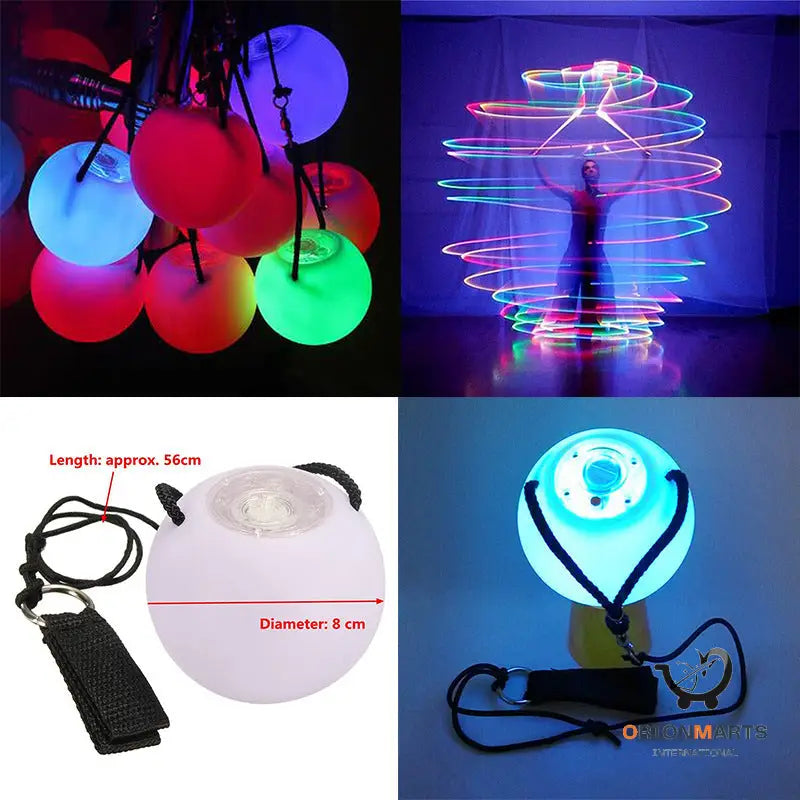 Colorful LED Hand Swing Ball