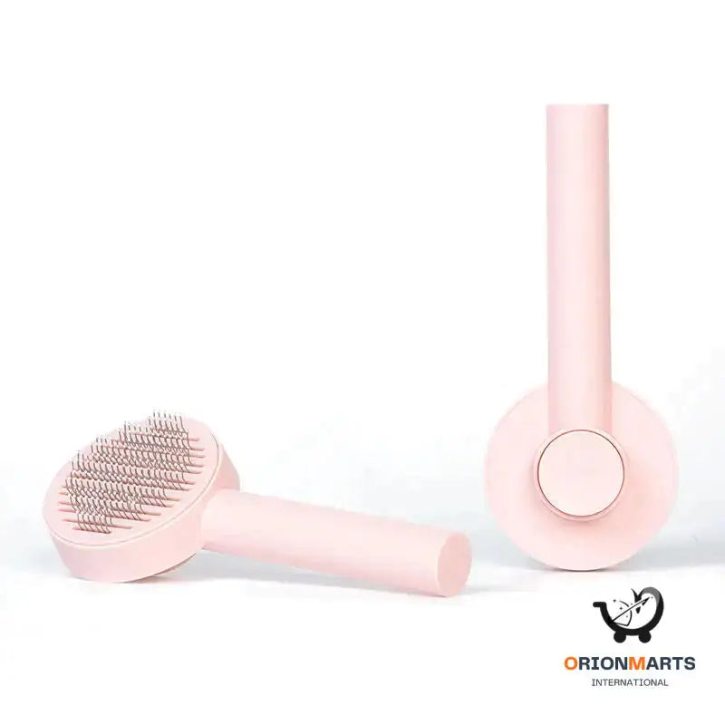 Pet Comb with Sticky Bead Massage Handle