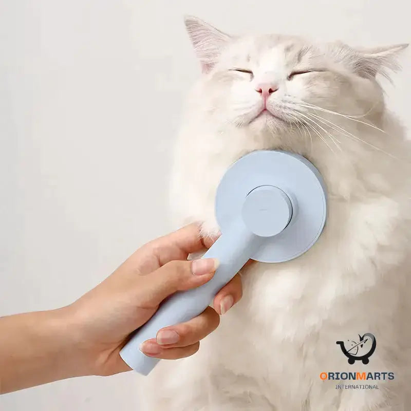 Pet Comb with Sticky Bead Massage Handle
