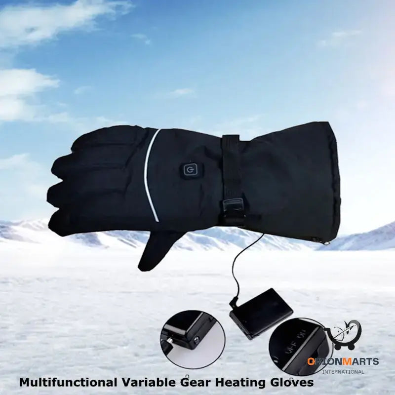 Electric Heating Gloves with Temperature Regulator