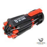 8 in 1 Multifunctional Screwdriver with LED Light