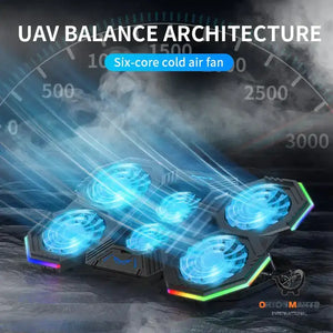 RGB Exhaust Fan Cooling Frame