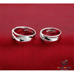 Romantic Copper Couple Ring