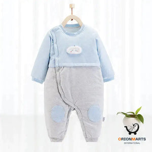 Cotton Newborn Warm Jumpsuit Crawling Suit