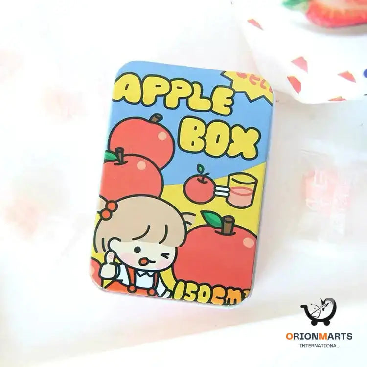 Cute Sticker Storage Iron Box