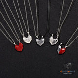 Heart Broken Magnet Necklace