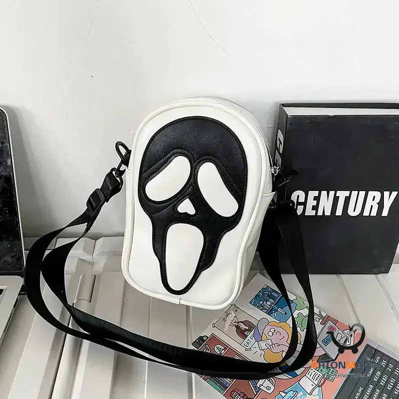 Funny Ghost Skull Crossbody Shoulder Bag