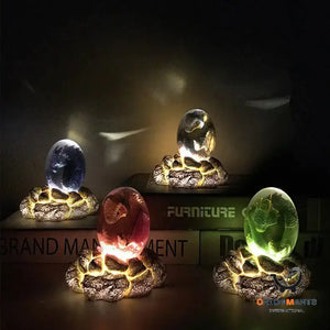LED Lava Dragon Egg Ornament