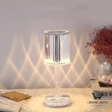 Diamond Crystal Table Lamp - Romantic Warm LED Night Light