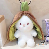 Cute Transformation Plush Toy Fruit Rabbit