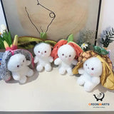 Cute Transformation Plush Toy Fruit Rabbit
