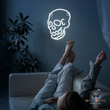 LED Neon Halloween Skull