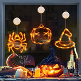 Hanging Halloween Window Lights