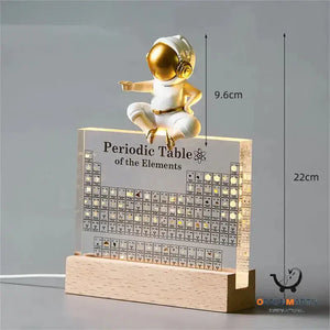 Acrylic Periodic Table of Elements with Real Samples
