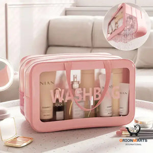 Dry Wet Separation Washing and Makeup Bag