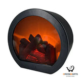 Dynamic 3D Flame Fireplace Lamp