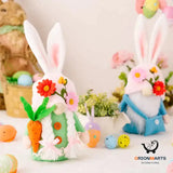 Handmade Easter Gnome Rabbit Doll