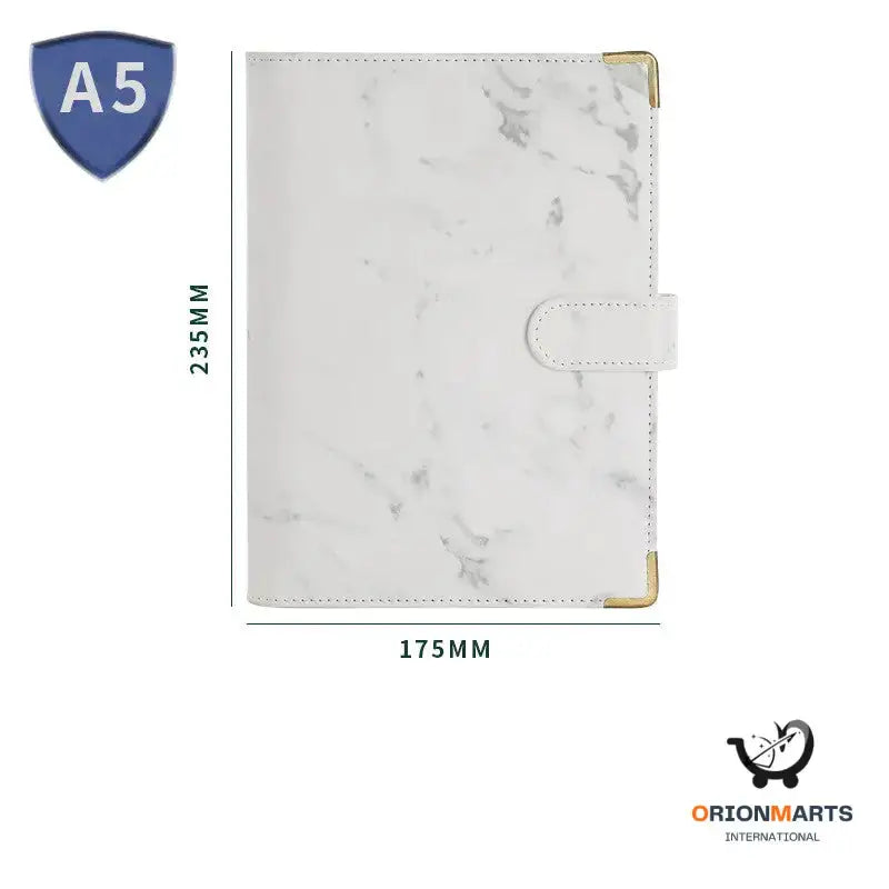 Removable Notepad with Elegant Marble Pattern