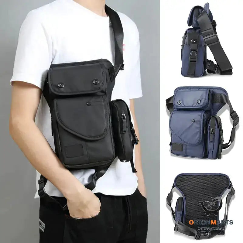 Waterproof Men’s Waist Bag Thigh Pack for Outdoor Travel