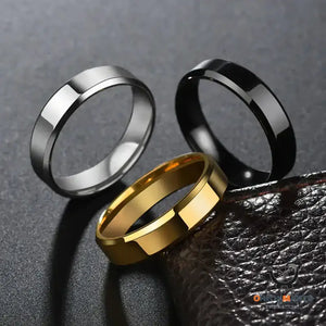 Gold Color Stainless Steel Ring