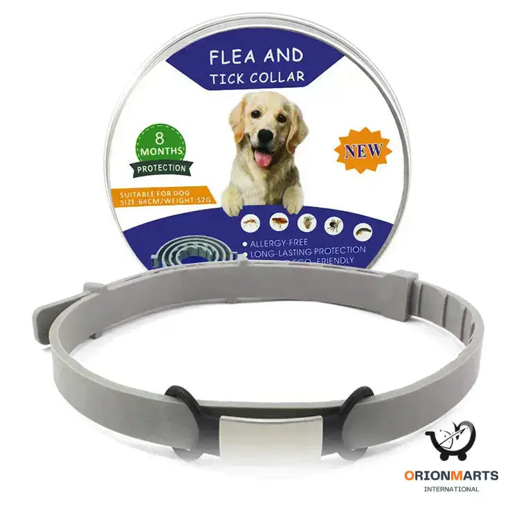 Silicone Flea Repellent Pet Collar - Simple Design