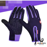 Touch Screen Waterproof Sports Gloves with Fleece
