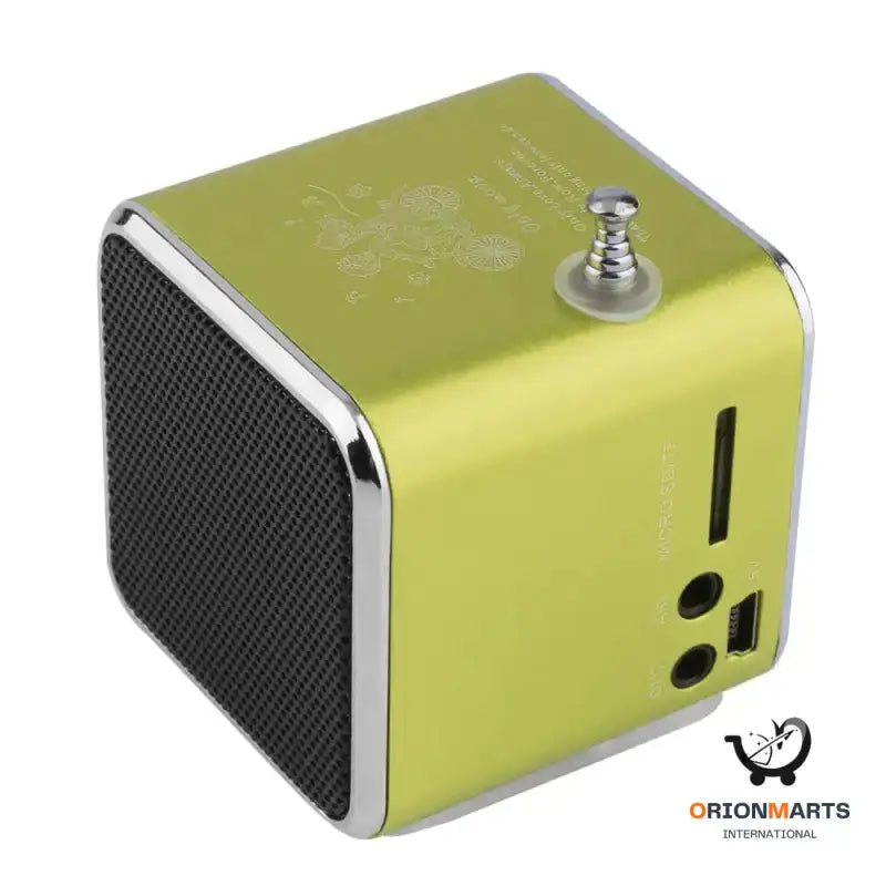 Portable Mini Speaker with FM Radio and MP3 Music Player