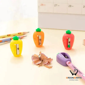Cute Fruit and Vegetable Pencil Sharpener Small and Portable