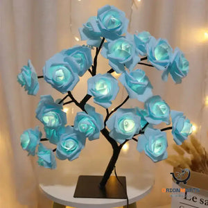 Bedroom Room Rose Tree Lamp Decoration