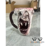 Gothic Vampire Half Face Mug