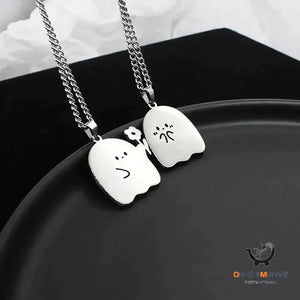 Ghost Couple Necklace