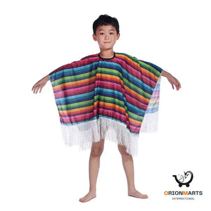 Mexican Cloak Adult & Children’s Shawl
