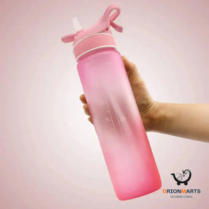 Bounce Cover Straw Space Cup Water Bottle