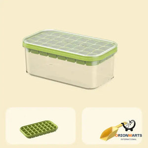 Portable Silicone Ice Lattice Mold with Cover