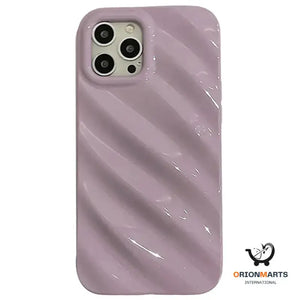 Ins Style Pleated Phone Case